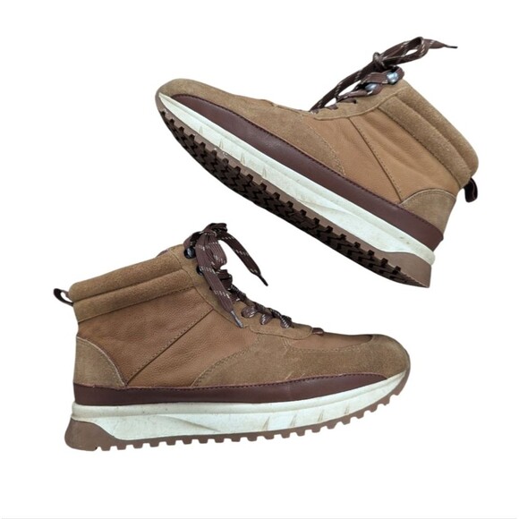 Madewell trainer sneaker boot leather suede women's 9 - Picture 1 of 7